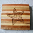 Load image into Gallery viewer, Starfish Engraved Wooden Serving Board & Bar Board