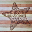 Load image into Gallery viewer, Starfish Engraved Wooden Serving Board & Bar Board