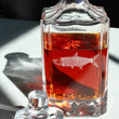 Load image into Gallery viewer, Tarpon Engraved Whiskey Decanter - 26oz Square Crystal Decanter with Stopper
