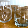 Load image into Gallery viewer, Turks & Caicos Islands Map Engraved Glasses