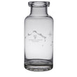 Load image into Gallery viewer, Turks and Caicos Map Engraved Glass Carafe