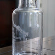 Load image into Gallery viewer, Turks and Caicos Map Engraved Glass Carafe