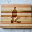 Load image into Gallery viewer, Vashon Island Map Engraved Wooden Serving Board & Bar Board