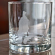 Load image into Gallery viewer, Vashon Island Map Engraved Glasses