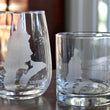 Load image into Gallery viewer, Vashon Island Map Engraved Glasses