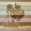 Load image into Gallery viewer, Vinalhaven Map Engraved Wooden Serving Board & Bar Board