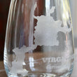 Load image into Gallery viewer, Virgin Gorda BVI Map Engraved Glasses