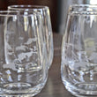 Load image into Gallery viewer, Virgin Islands Map Stemless Wine Engraved Glasses - set of 4