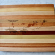 Load image into Gallery viewer, Virgin Islands Map Engraved Wooden Serving Board & Bar Board