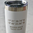 Load image into Gallery viewer, GPS Coordinates & Custom Design Insulated Tumblers