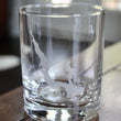 Load image into Gallery viewer, Walloon Lake (MI) Map Engraved Glasses