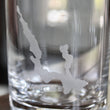 Load image into Gallery viewer, Walloon Lake (MI) Map Engraved Glasses