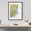 Load image into Gallery viewer, Winyah Bay Map -1984