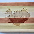 Load image into Gallery viewer, Iceland Map Engraved Wooden Serving Board & Bar Board