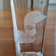 Load image into Gallery viewer, Loon Engraved Glasses