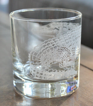 Alligator Engraved Glasses
