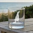 Load image into Gallery viewer, Aquidneck Island Map - Newport RI -  Engraved Glasses
