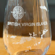 Load image into Gallery viewer, British Virgin Islands (BVI) Map Engraved Glasses
