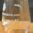 Load image into Gallery viewer, British Virgin Islands (BVI) Map Engraved Glasses
