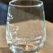 Load image into Gallery viewer, Bandon Dunes- Laser Engraved Golf Course Map Glasses

