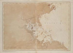 Boston Bay Map - 1776
