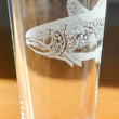 Load image into Gallery viewer, Brook Trout Laser Engraved Glasses
