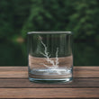Load image into Gallery viewer, Clarks Hill Lake (GA) Engraved Map Glasses
