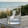 Load image into Gallery viewer, Cousins Island Maine Map Laser Engraved Glasses

