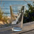 Load image into Gallery viewer, Door County Map - Wisconsin - Laser Engraved Glasses
