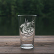 Load image into Gallery viewer, Dragon Engraved Glasses
