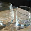 Load image into Gallery viewer, Erin Hills Golf Course - Laser Engraved Course Map Glasses

