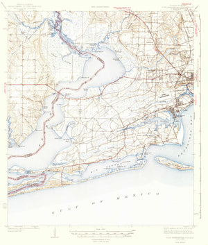 Fort Barrancas Map - 1943