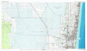 Fort Lauderdale Map - 1985