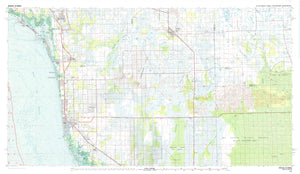 Naples (FL) Map - 1985