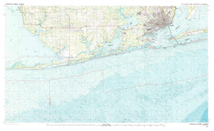 Pensacola Map - 1978