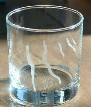 Finger Lakes (NY) Map Engraved Glasses