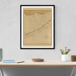 Load image into Gallery viewer, Florida Keys Map 1921 - Nautical Chart Print - Paper | Canvas | Metal
