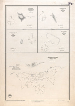Gardner's or Kemins Island, Phœnix Group, Flint's Island, McKeans Island, Phœnix Group, Maro Reef, Lahaina Roads, Island of Maui