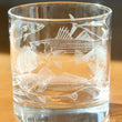 Load image into Gallery viewer, Gulf Coast Slam Engraved Glasses - Redfish, Speckled Trout, Sheepshead, Flounder, Tarpon, Snook
