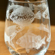 Load image into Gallery viewer, Gulf Coast Slam Engraved Glasses - Redfish, Speckled Trout, Sheepshead, Flounder, Tarpon, Snook
