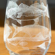 Load image into Gallery viewer, Gulf Coast Slam Engraved Glasses - Redfish, Speckled Trout, Sheepshead, Flounder, Tarpon, Snook
