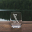 Load image into Gallery viewer, Haida Gwaii, British Columbia Map Laser Engraved Glasses

