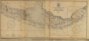 Inside Route - New York to Key West Chart No 8 - 1913