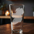Load image into Gallery viewer, Ireland Map Laser Engraved Glasses
