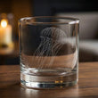Load image into Gallery viewer, Jellyfish Laser Engraved Glasses - Ocean Creature Gift
