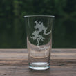 Load image into Gallery viewer, Lake Blue Ridge (GA) Map Engraved Glasses
