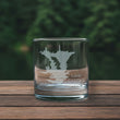 Load image into Gallery viewer, Lake Casitas (CA) Map Engraved Glasses
