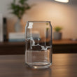 Load image into Gallery viewer, Lake Dardanelle (AR) Map Engraved Glasses
