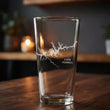 Load image into Gallery viewer, Lake Powell Map Laser Engraved Glasses
