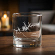 Load image into Gallery viewer, Lake Powell Map Laser Engraved Glasses
